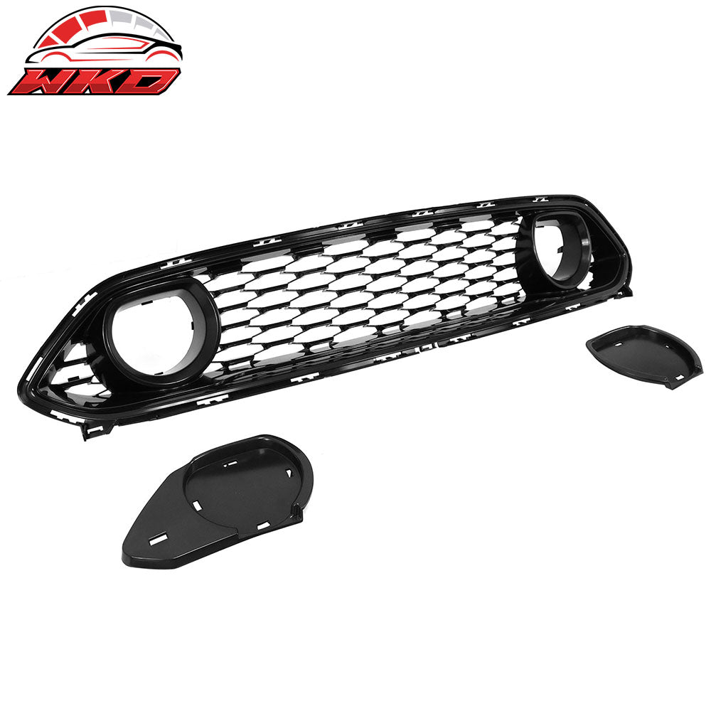 Fits 21-23 Ford Mustang Mach 1 OE Style Black Front Upper Mesh Grille Grill ABS