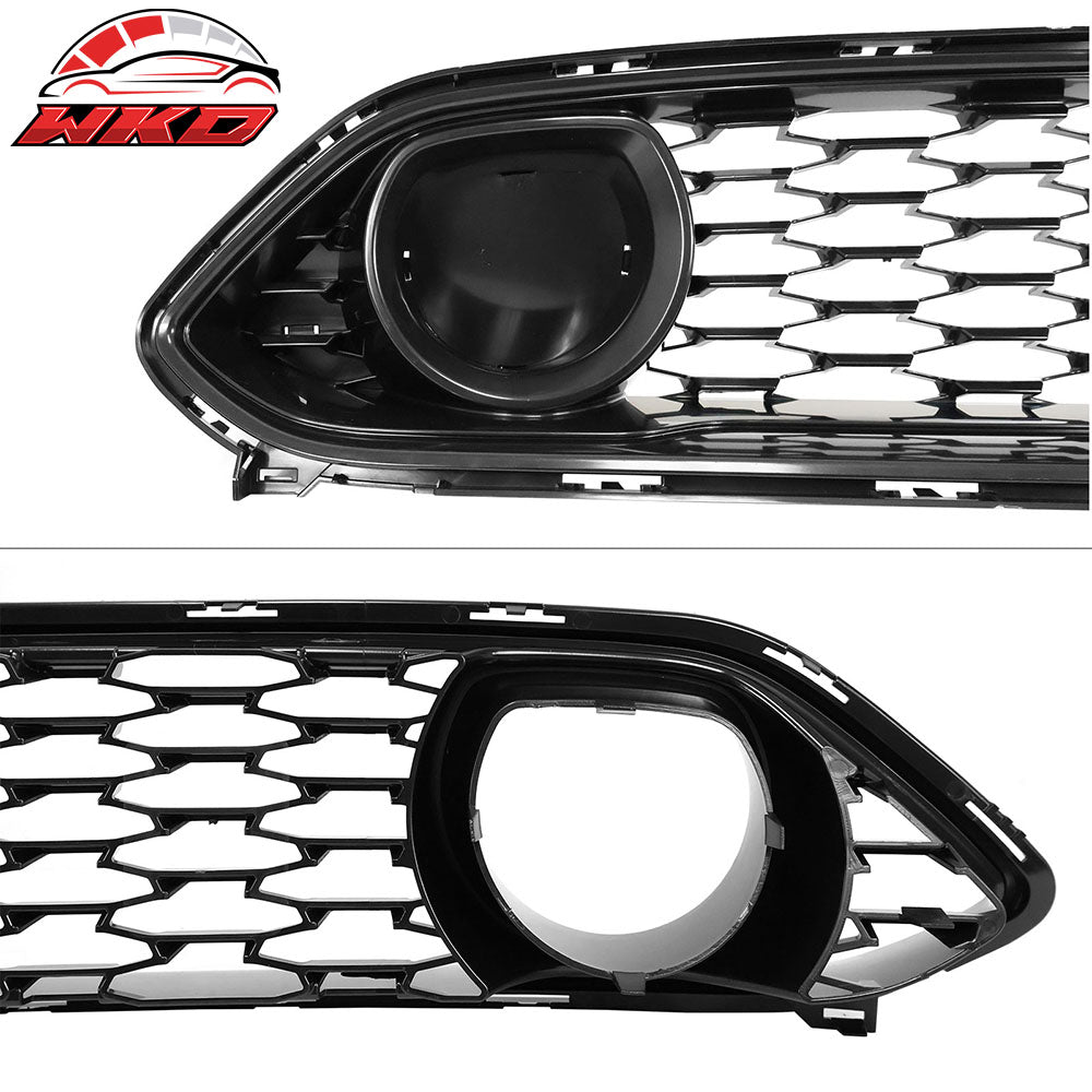 Fits 21-23 Ford Mustang Mach 1 OE Style Black Front Upper Mesh Grille Grill ABS