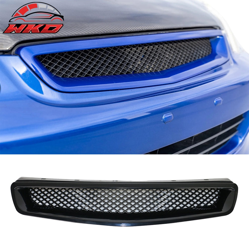 Wholesale 1999-2000 Honda Civic Grill Type R Unpainted Black Bumper Grille ABS 每 Bulk Orders & Dealer Pricing Available