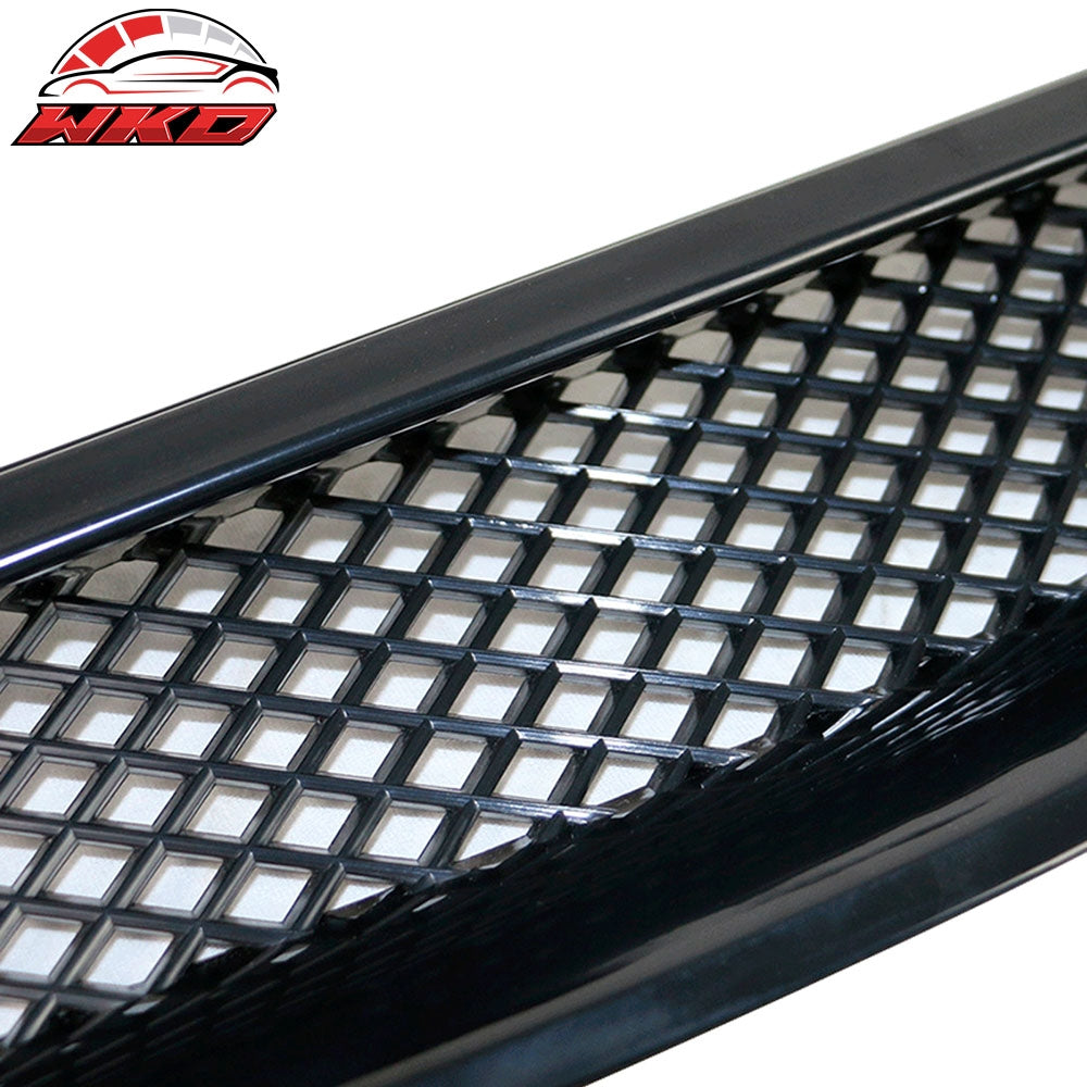 Fits 99-00 Honda Civic EK Type-R Style Front Bumper Hood Mesh Grille Grill ABS