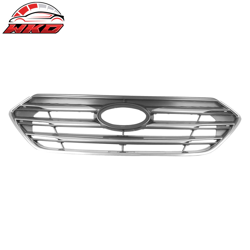 2017-18 Hyundai Santa Fe Sport Front Bumper Upper Grille Cover ABS - OE Style | Wholesale