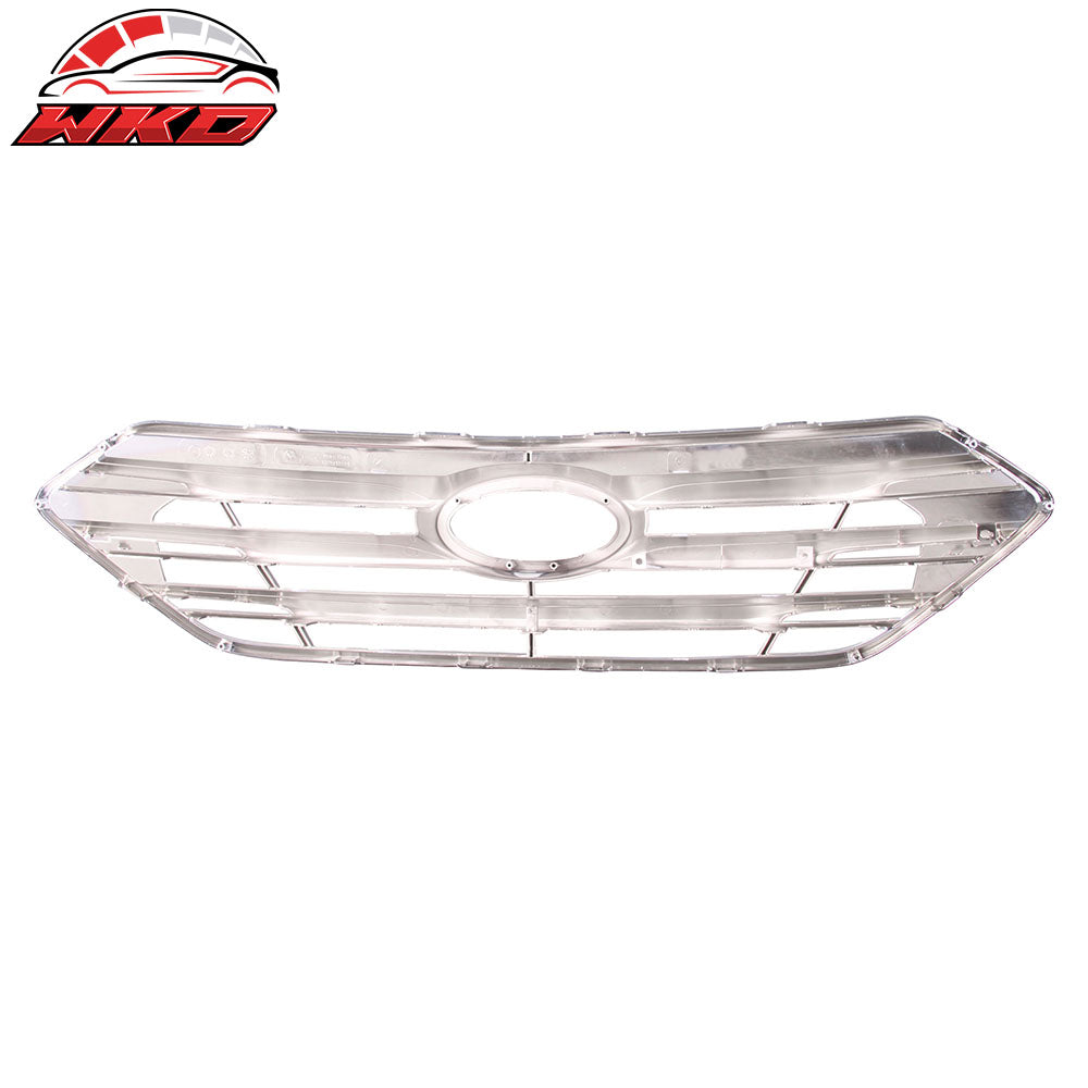 Fits 17-18 Hyundai Santa Fe Sport Front Bumper Upper Grille Cover ABS - OE Style