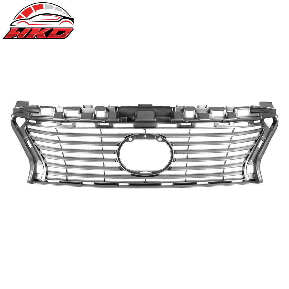 2013-15 Lexus ES300H ES350 OE Style Front Bumper Upper Grille Grill Silver ABS | Wholesale