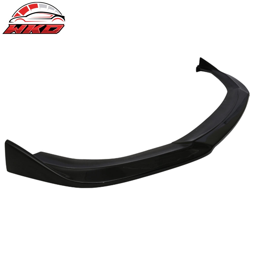 Wholesale 16-18 Honda Civic CS Style Front Bumper Lip PU Painted #NH731P Crystal Black