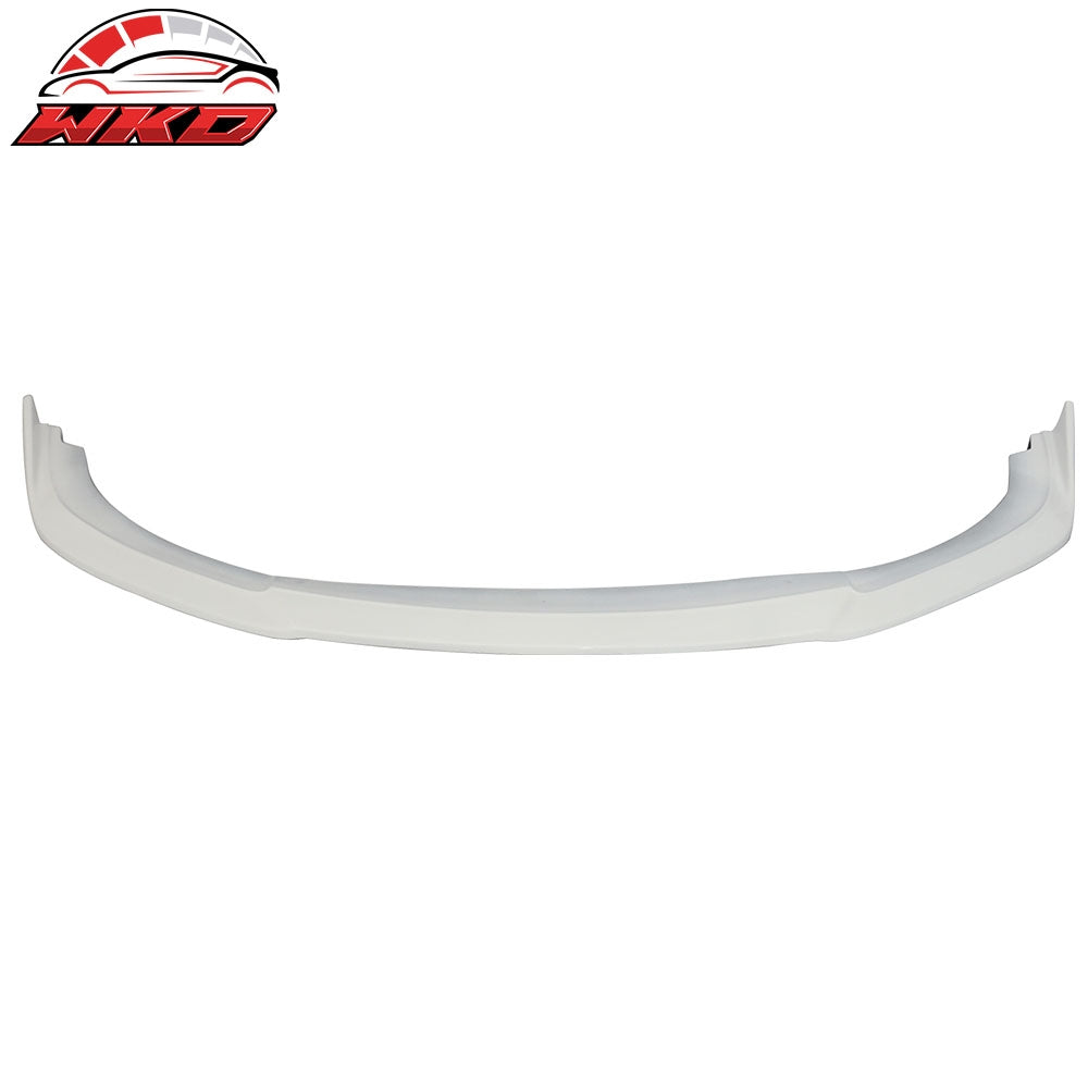 Wholesale 16-18 Civic Coupe Sedan CS PU Front Bumper Lip Painted Taffeta White #NH578