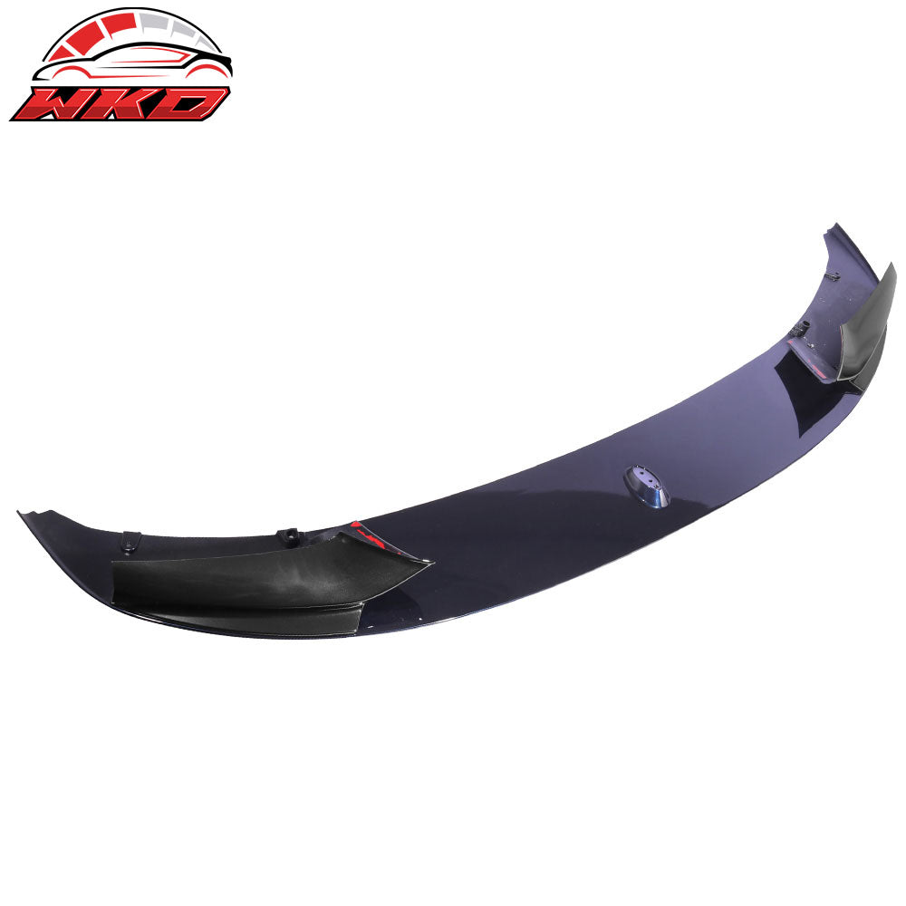 Fits 11-16 BMW F10 Performance Front Bumper Lip A89 Blue Two Tone