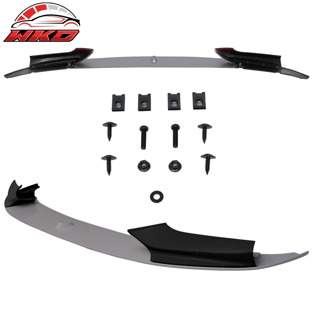 Wholesale 11-16 F10 Performance Front Lip Painted 2T Titanium Silver Metallic #354