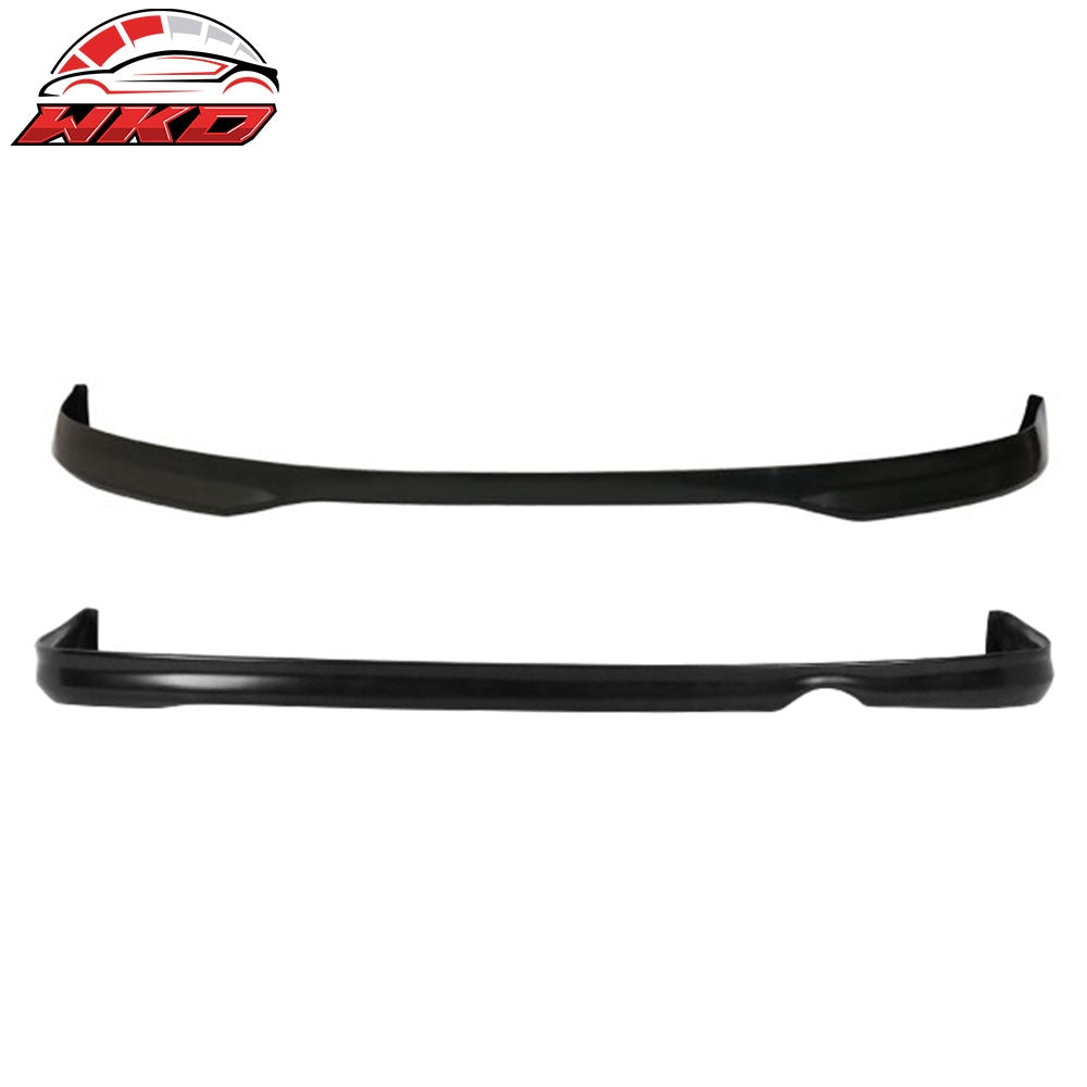 Honda Civic 1996-98 Coupe Sedan T-R Style Front + Rear Bumper Lip Spoiler PP | Wholesale