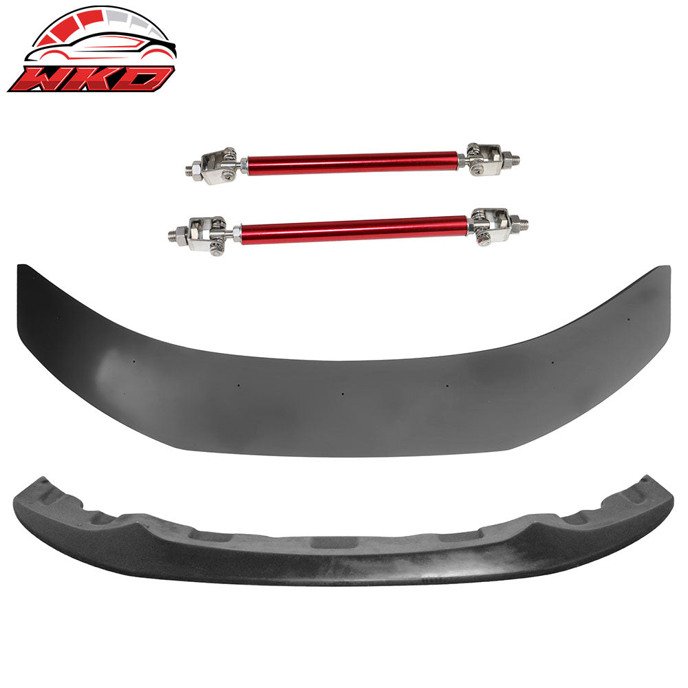 14-20 BMW 4-Series M Sport MX Style Front Lip + Splitter w/ Red Strut Rod | Wholesale