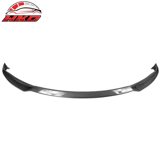 12-16 Tesla Model S Carbon Fiber Front Bumper Lip Spoiler IKON Style | Wholesale