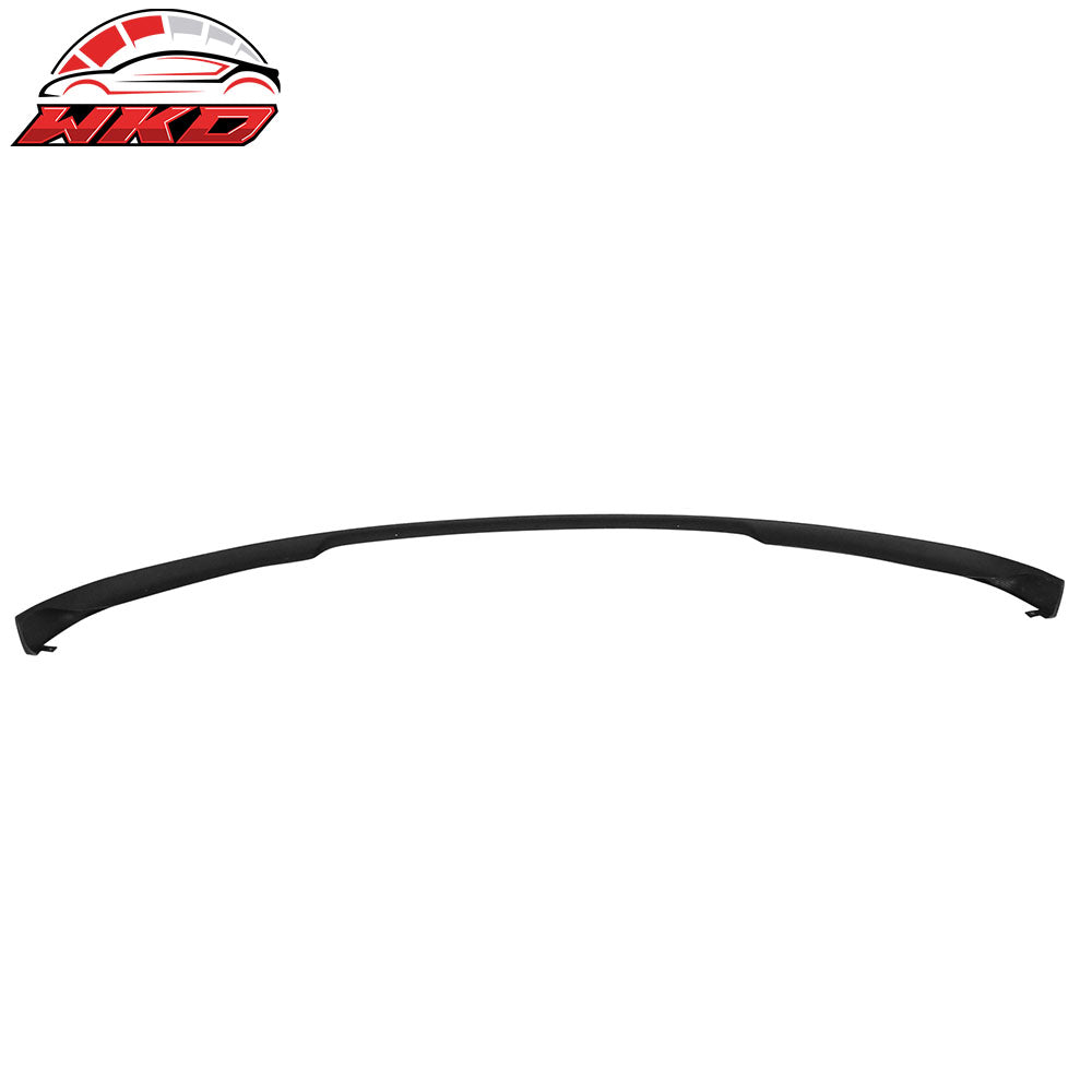 Fits 12-16 Tesla Model S Carbon Fiber Front Bumper Lip Spoiler IKON Style