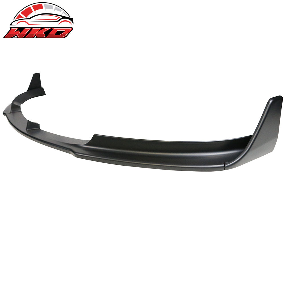 Fits 17-23 Tesla Model 3 V Style Matte Black Front Bumper Lip Spoiler Kit PP 5PC