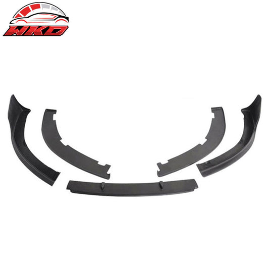 Wholesale 06-09 Audi A3 Front Bumper Lip Spoiler Vortex Style 5PC Splitter Unpainted