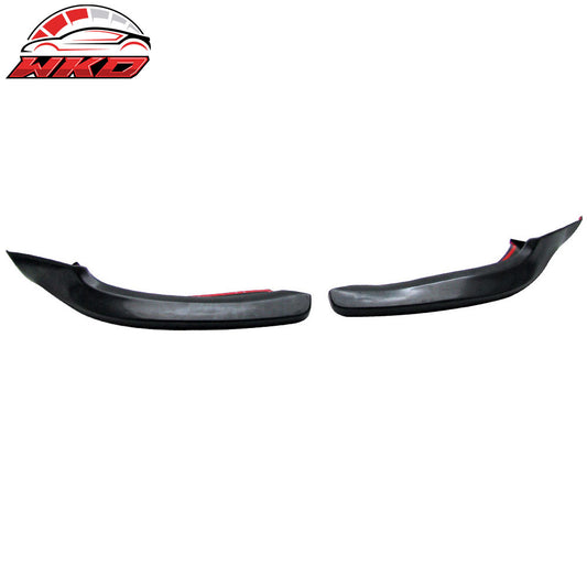 2006-08 Audi A4 B7 Euro Style Front Bumper Lip Spoiler Splitters 2PC - PU | Wholesale