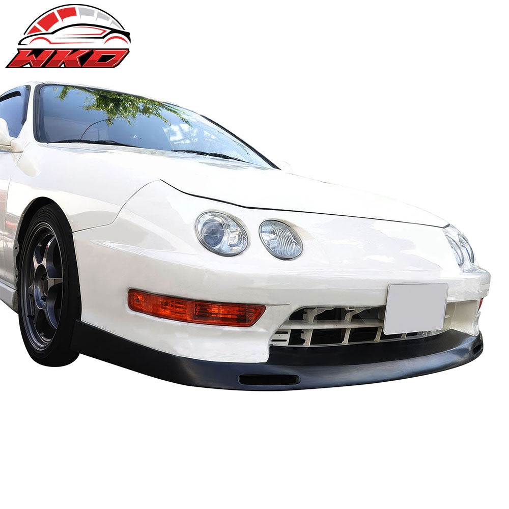 Fits 98-01 Acura Integra Backyard Style Front Bumper Lower Spoiler Splitter PU