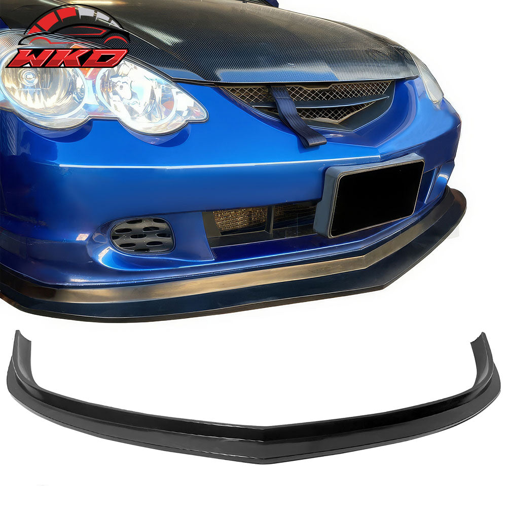 Fits 02-04 Acura RSX MDA Style Front Bumper Lip Spoiler Splitter Unpainted PU