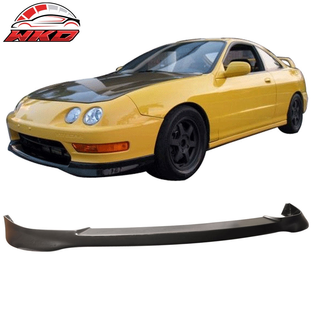 Fits 98-01 Acura Integra Type R TR Style Front Bumper Lip Spoiler Unpainted - PU