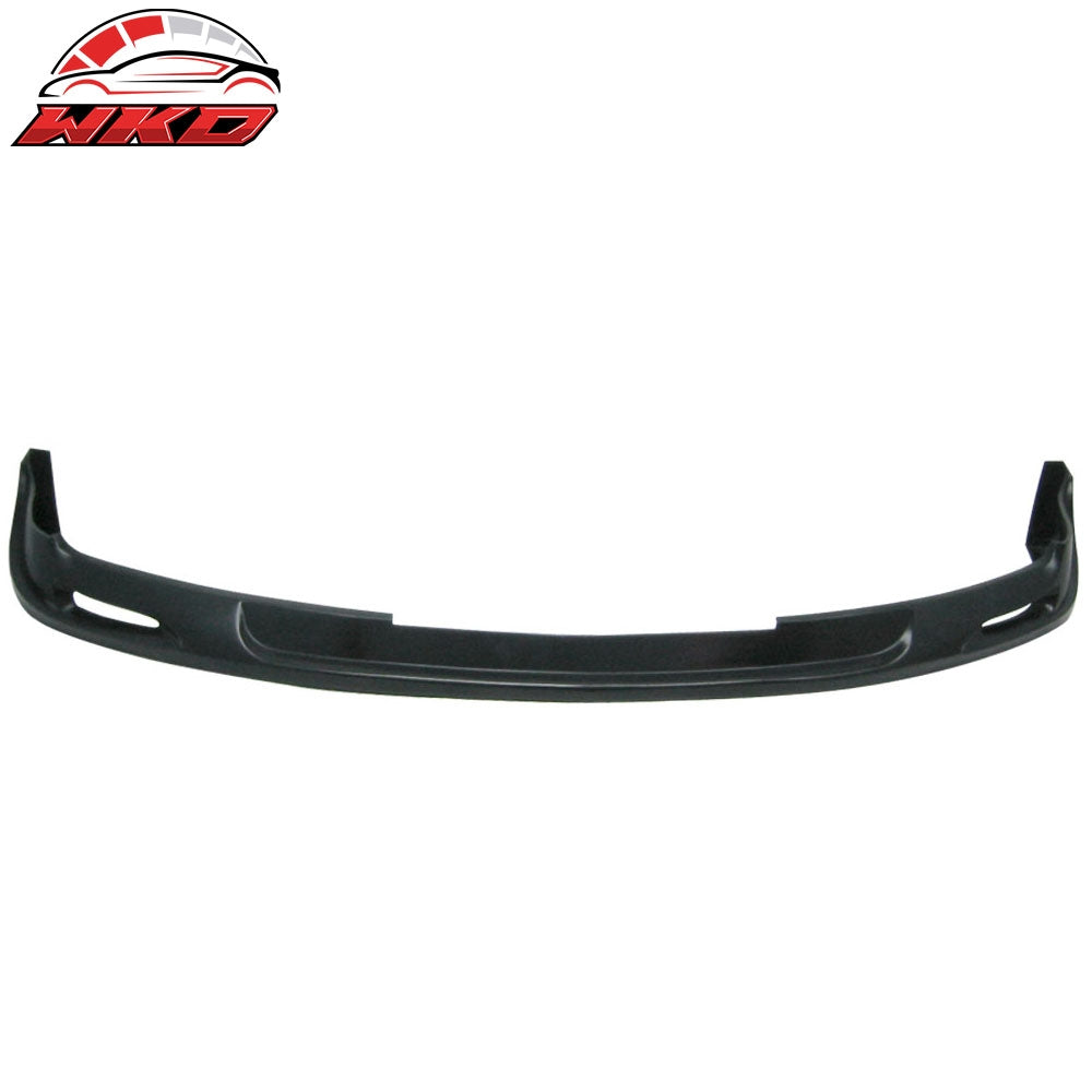 04-06 Acura TL Mugen Style Front Bumper Lip Spoiler Unpainted Black PU | Wholesale