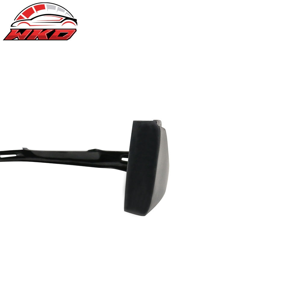 Fits 04-05 Acura TSX Mugen Style Front Bumper Lip Spoiler Unpainted Black PU