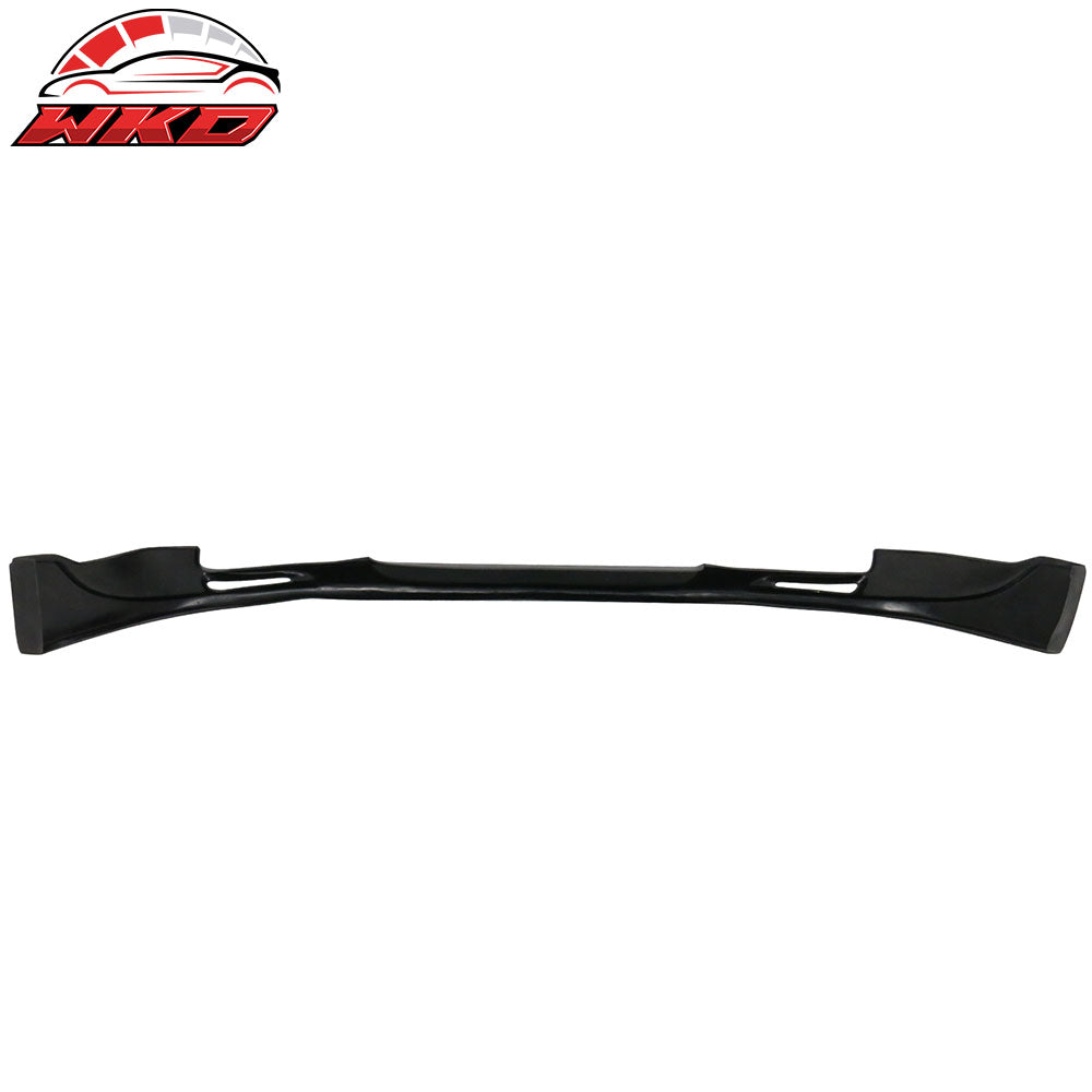 Fits 04-05 Acura TSX Mugen Style Front Bumper Lip Spoiler Unpainted Black PU