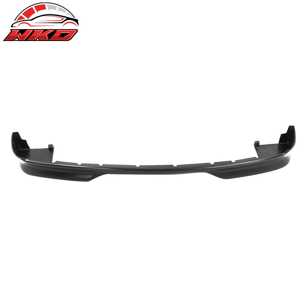 Fits 97-00 BMW E39 5-Series M Style Front Bumper Lip Spoiler Unpainted Black PU
