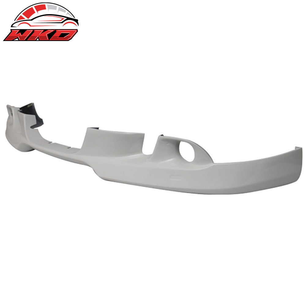 2004-07 BMW E60 5-Series AC Style Front Bumper Lip Painted Alpine White #300 | Wholesale