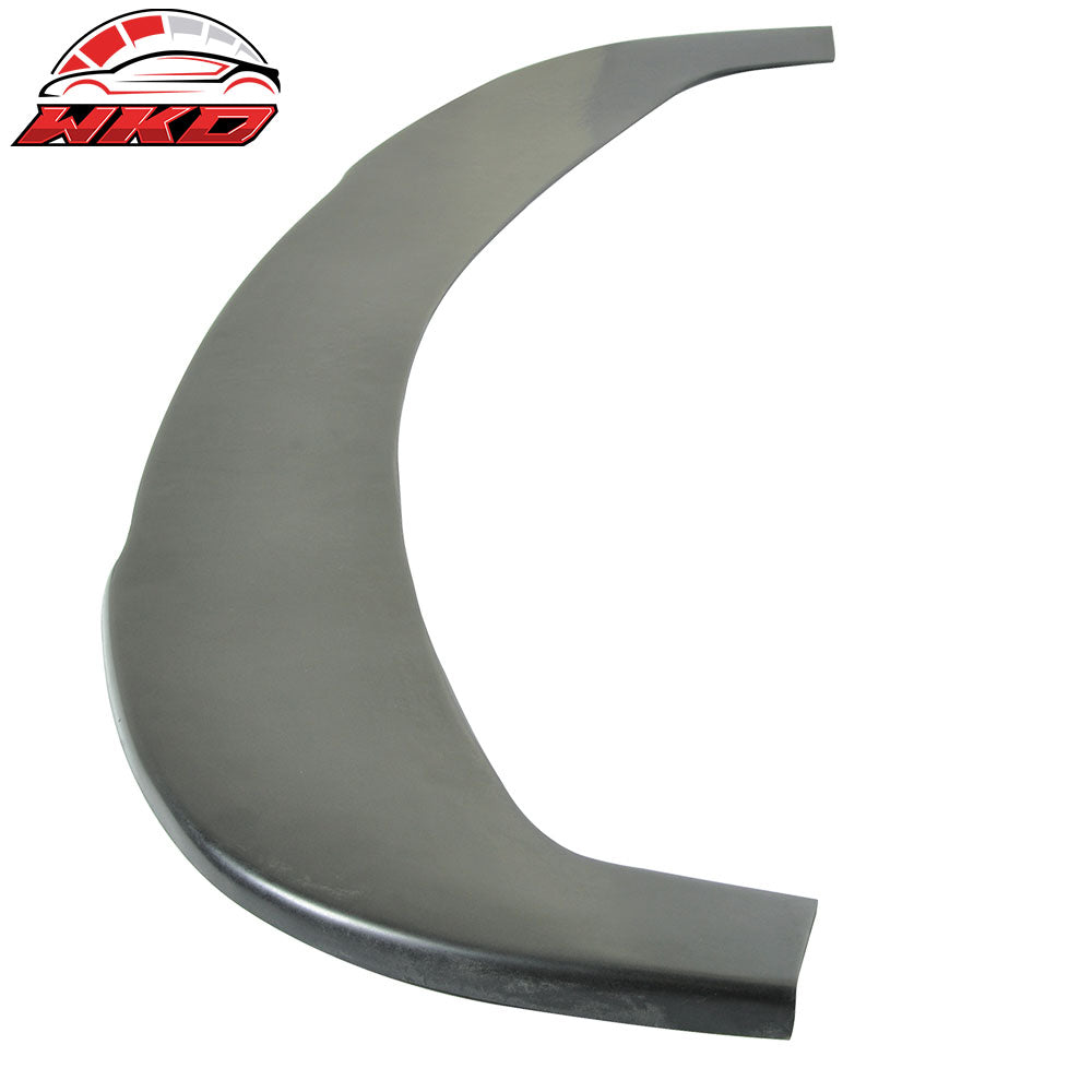 Universal 66" Car Front Bumper Lip Body Kit Spoiler Flat Under Panel Splitter PU