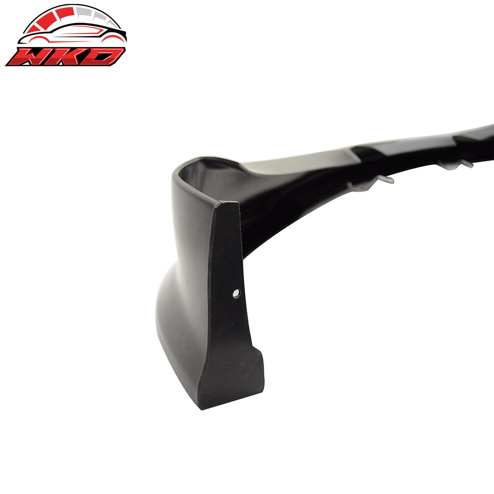 Fits 09-12 BMW E90 LCI 4DR Sedan C Style Front Bumper Lip Spoiler Splitter PU