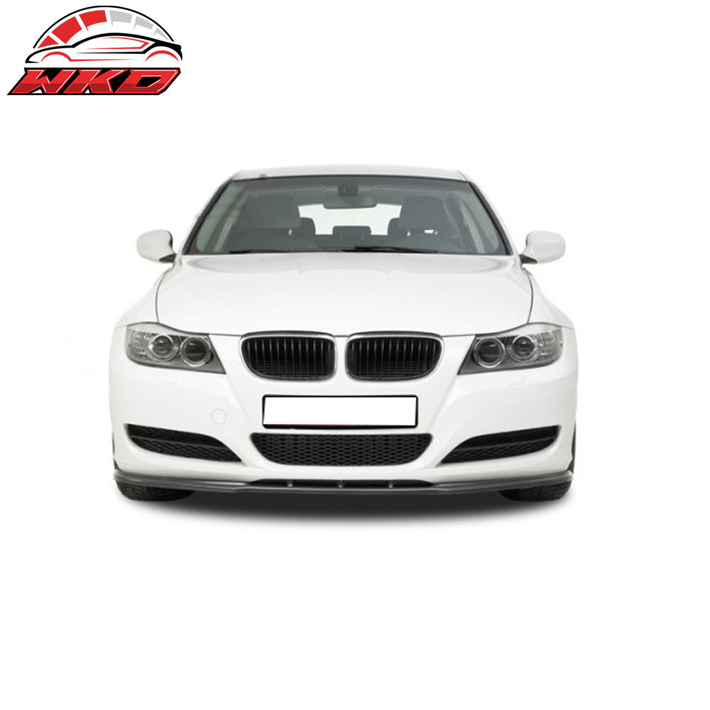 Fits 09-11 BMW 3-Series E90 LCI MX Style Front Bumper Lip Spoiler Unpainted - PU