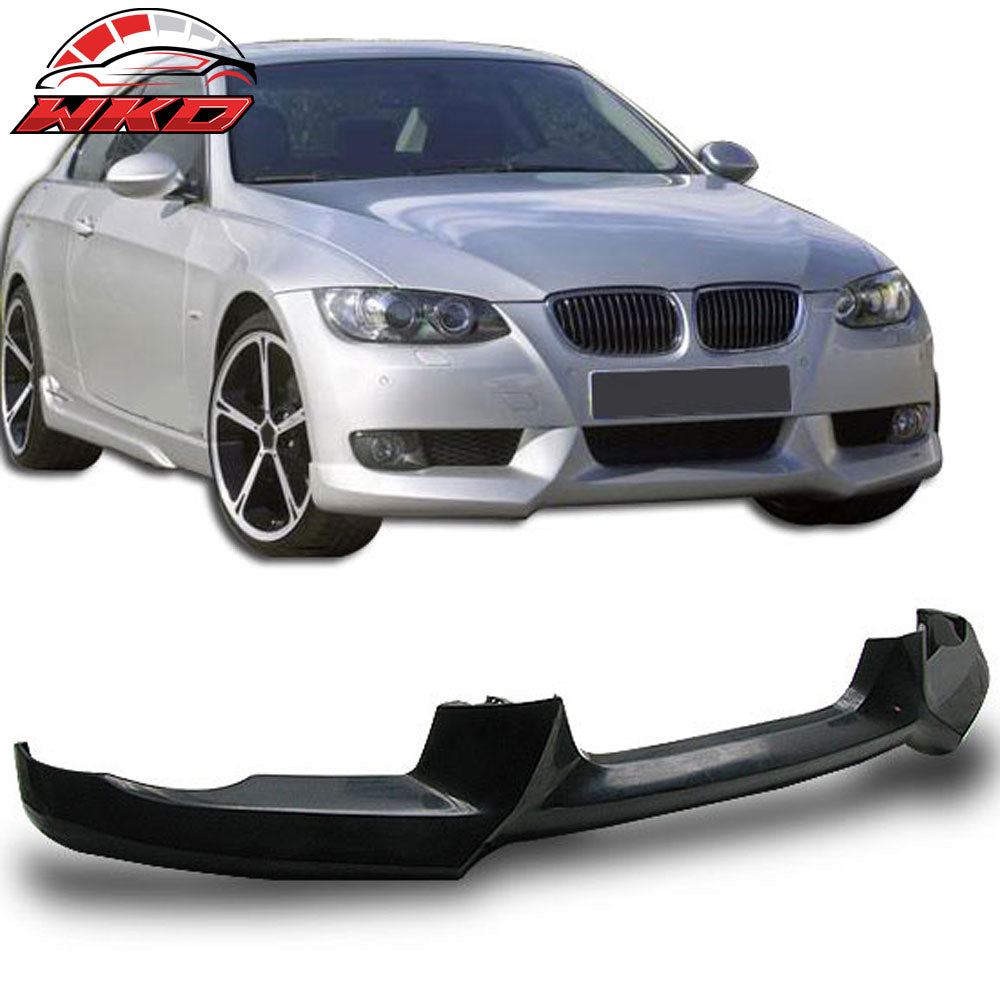 Fits 07-10 BMW E92 E93 3 Series Coupe Pre LCI A Style Front Bumper Lip Spoiler