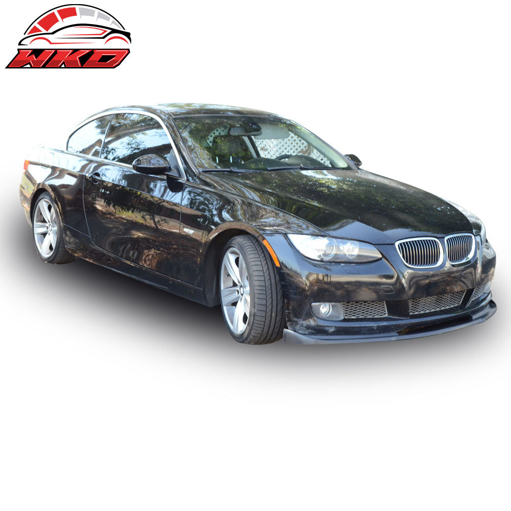 Fits 2007-2010 BMW E92 E93 Pre LCI 3 Series Coupe H Style Front Lip / Chin Spoiler