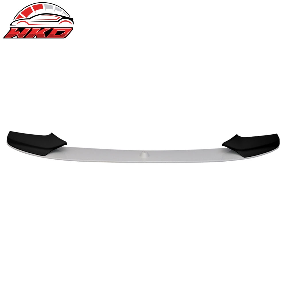 For 11-16 BMW F10 Performance Front Bumper Lip White 300 Two Tone | Wholesale