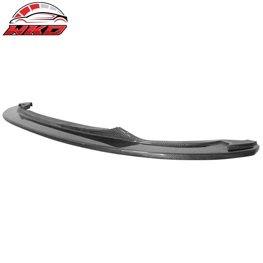 Fits 15-20 BMW F80 M3 F82 F83 M4 KS Style Front Bumper Lip Spoiler Carbon Fiber