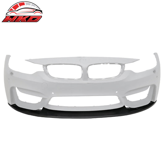 15-20 BMW F80 M3 F82 M4 GTS Style Front Bumper Lip Spoiler - (PU) | Wholesale