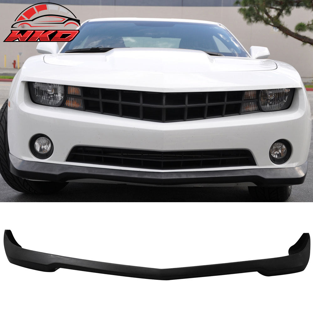 Fits 10-13 Chevrolet Camaro Front Bumper Lip SS Style Chin Spoiler PU Splitter