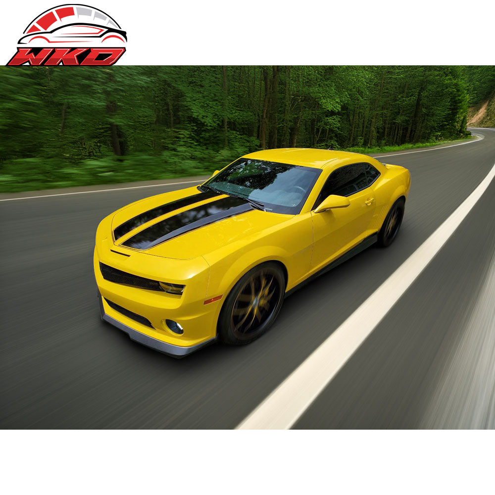 Fits 10-13 Chevrolet Camaro Front Bumper Lip SS Style Chin Spoiler PU Splitter