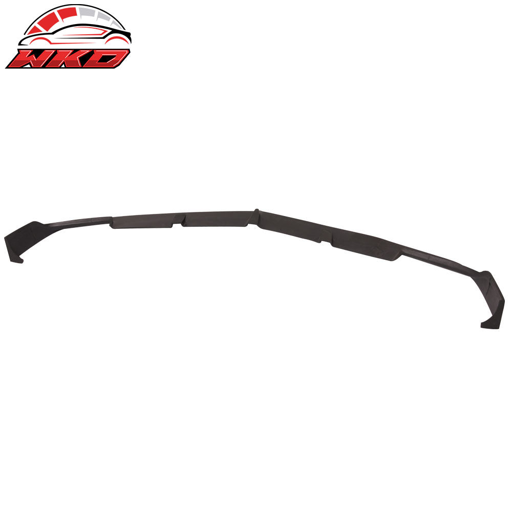 Fits 10-13 Chevrolet Camaro V8 SS Street Style Front Bumper Lip Spoiler Black PU