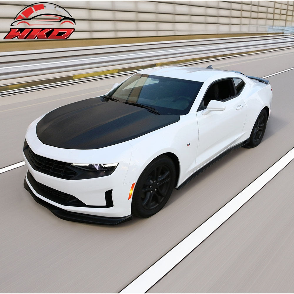 Fits 16-18 Chevrolet Camaro SS AC Style Front Bumper Lip Spoiler Unpainted PU