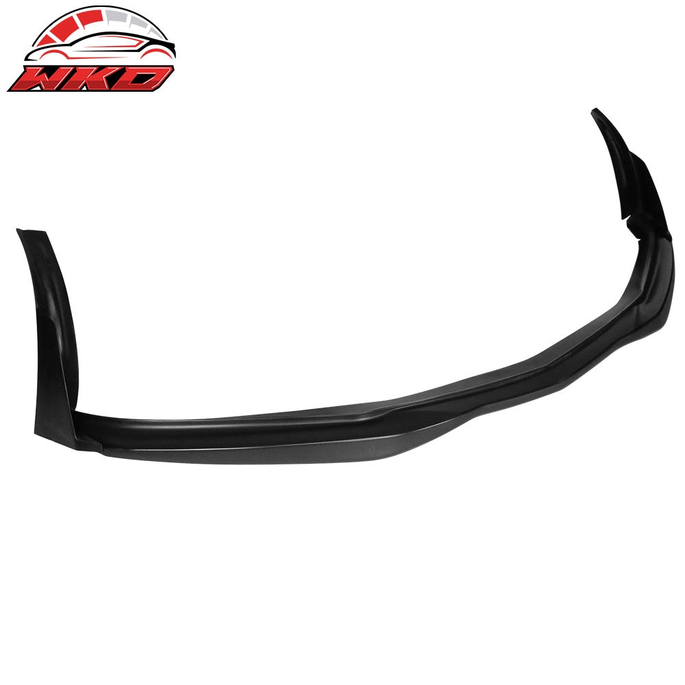 Fits 16-18 Chevrolet Camaro SS IKON V5 Style 3PCS Front Bumper Lip Unpainted PU