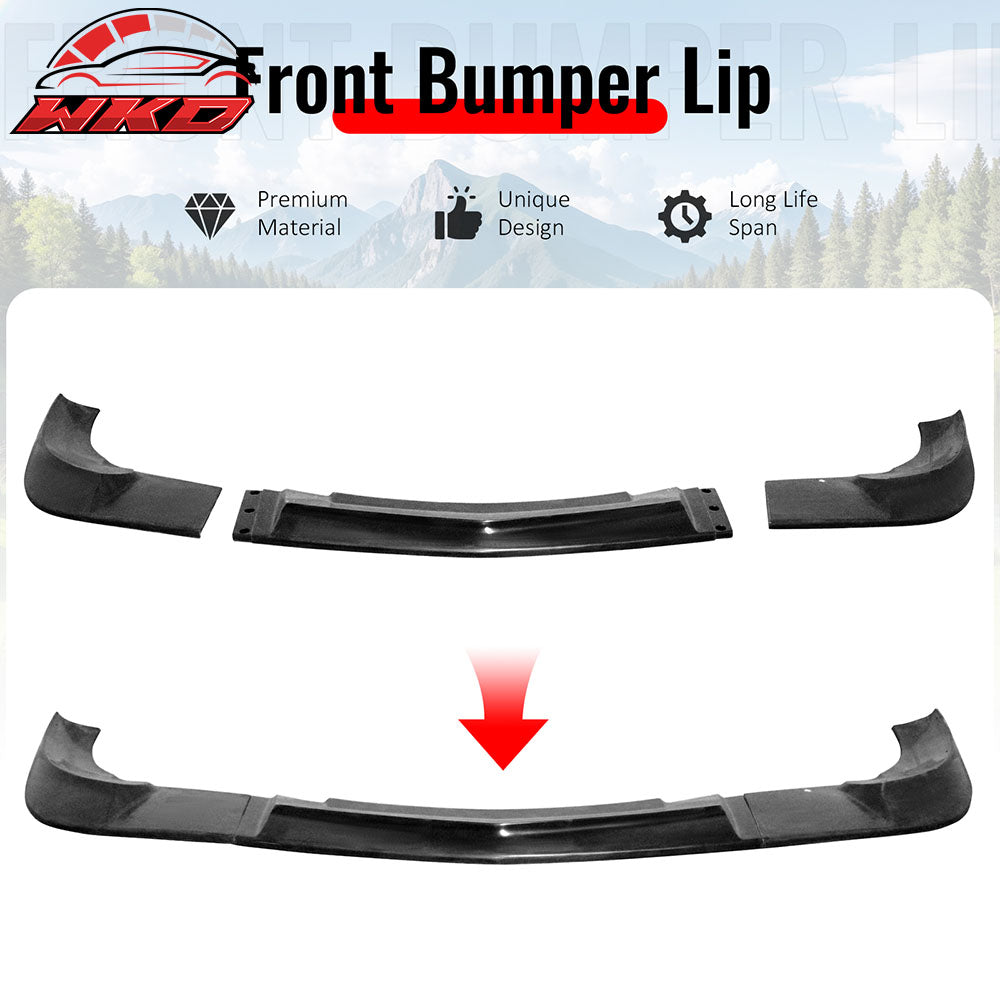 Wholesale 05-13 Chevy Corvette C6 Base ZR1 Style Front Bumper Lip Lower Spoiler PU 3PC