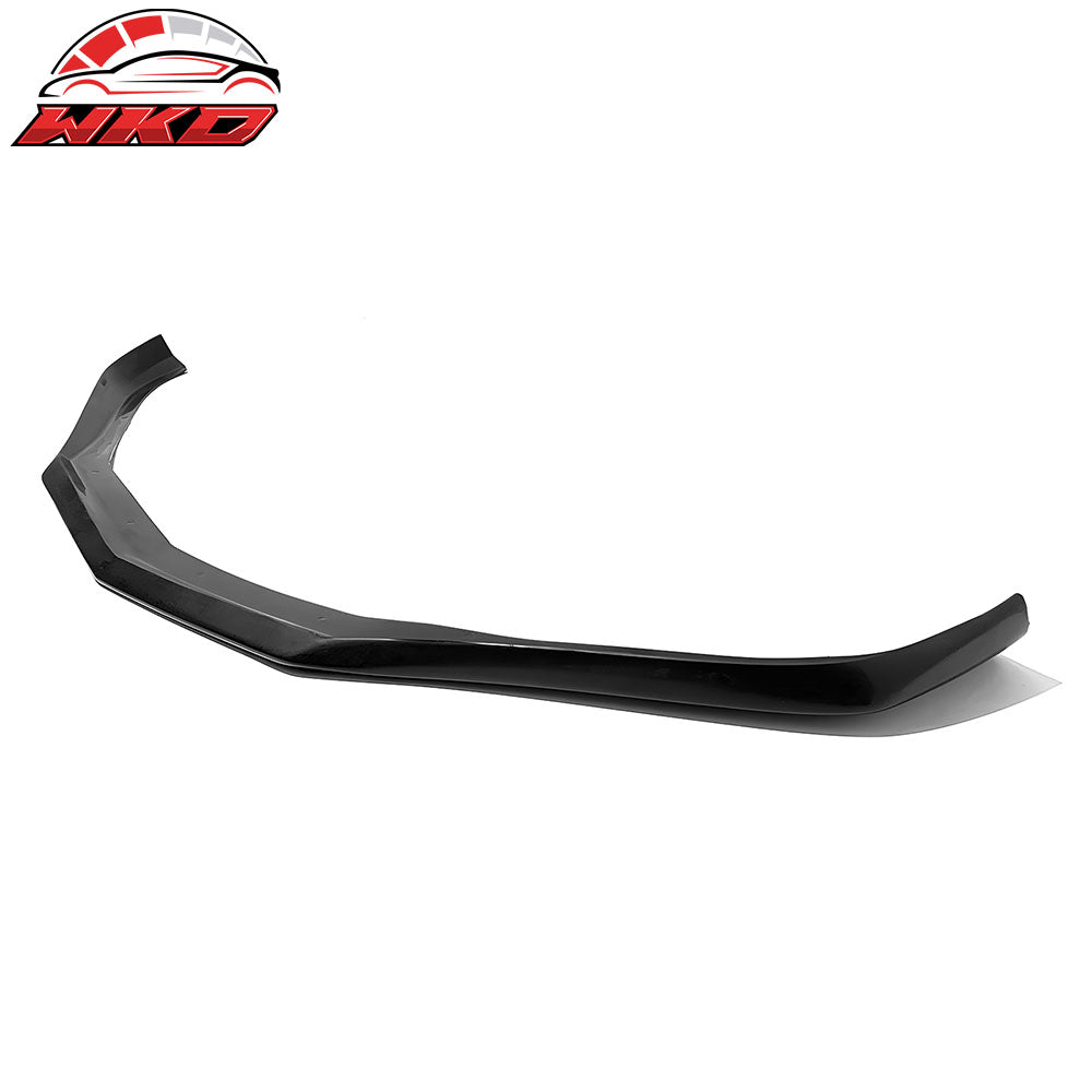 Fits 16-18 Chevrolet Camaro OE Style Front Bumper Lip Spoiler Unpainted Black PU