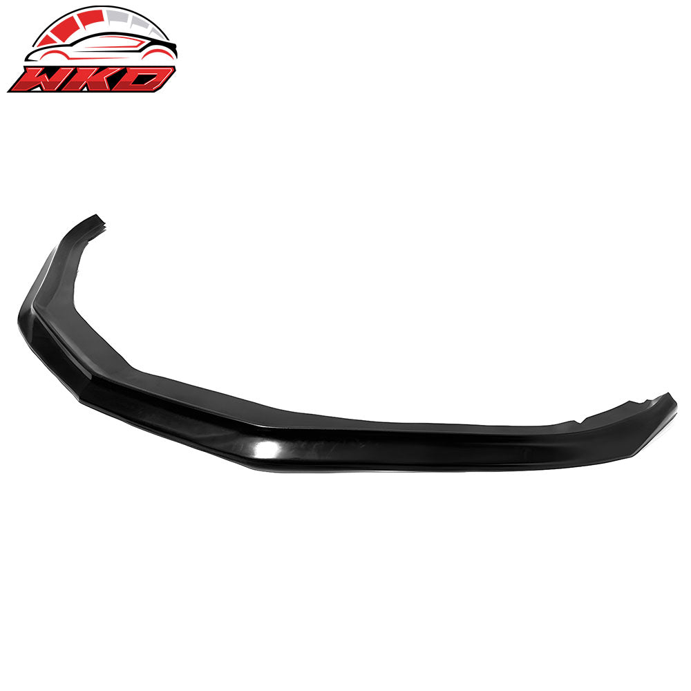 Fits 16-18 Chevy Camaro SLP Style Front Bumper Lip Spoiler Splitter Black PU