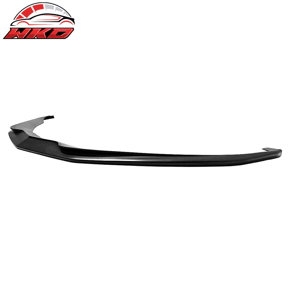 Fits 14-19 Chevy Corvette Front Bumper Lip Spoiler Splitter Unpainted Black PU