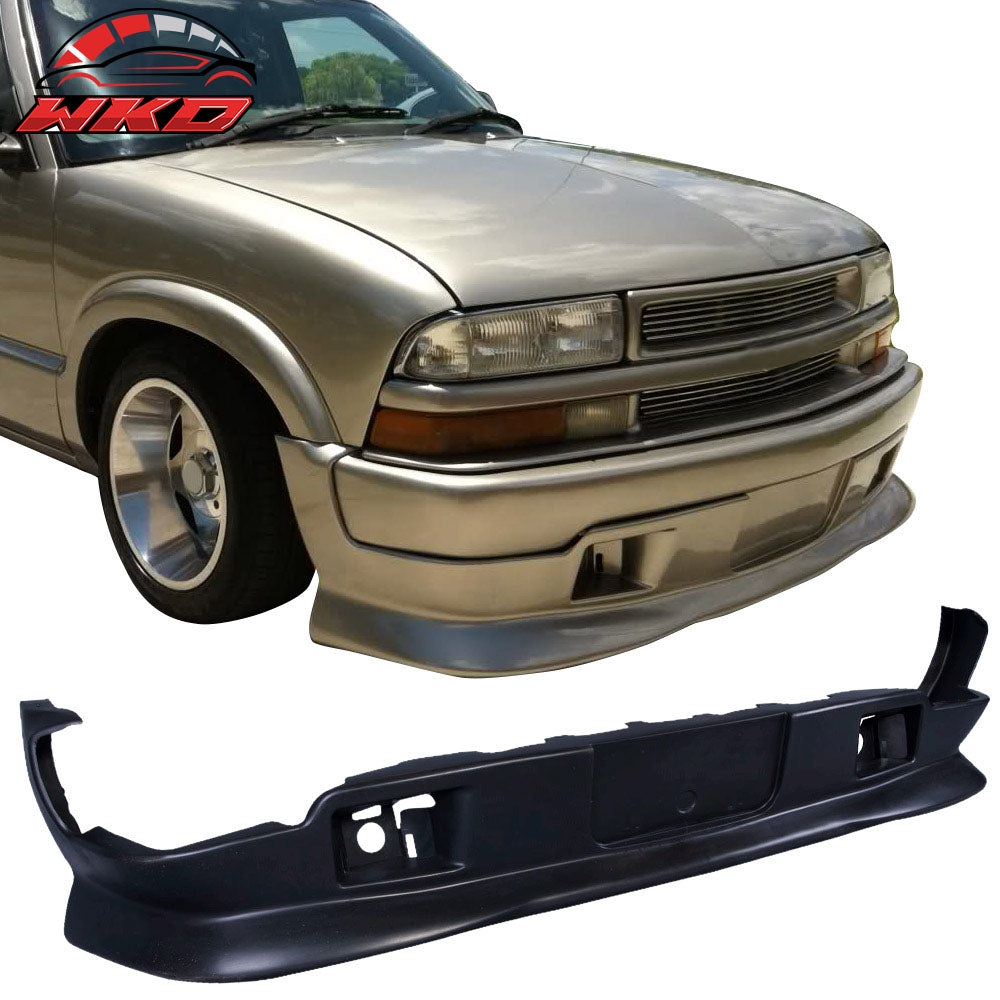 Wholesale 98-04 Chevrolet Blazer Extreme Style Unpainted Front Bumper Lip Spoiler PU