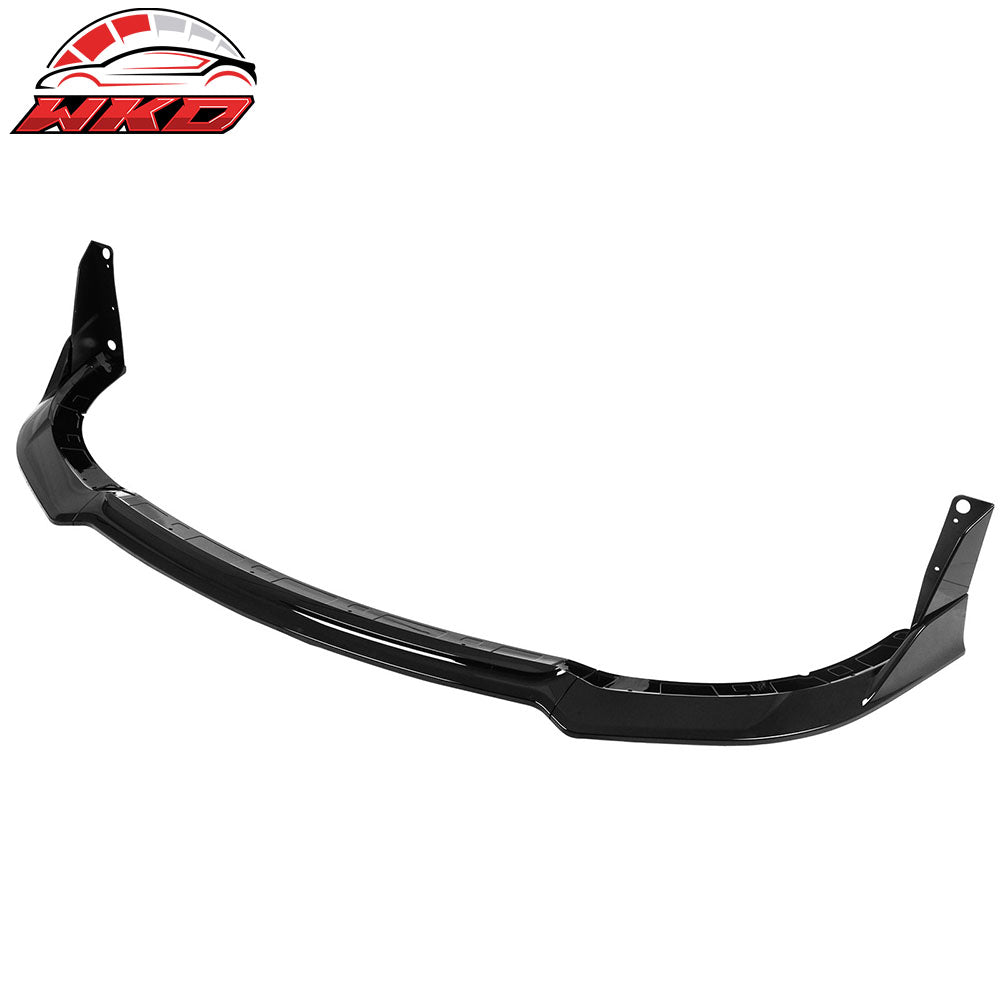 2015-23 Dodge Charger SRT V4 B Style ABS Front Bumper Lip Gloss Black 5PCS | Wholesale
