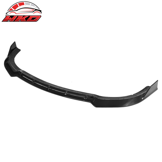 2015-23 Dodge Charger SRT V5 A Style ABS Front Bumper Lip Gloss Black 3PCS | Wholesale