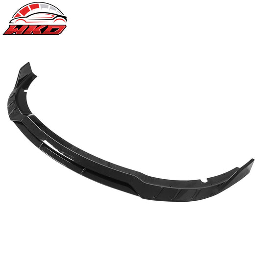 2015-23 Dodge Charger SRT V6 B Style ABS Front Bumper Lip Gloss Black 4PCS | Wholesale