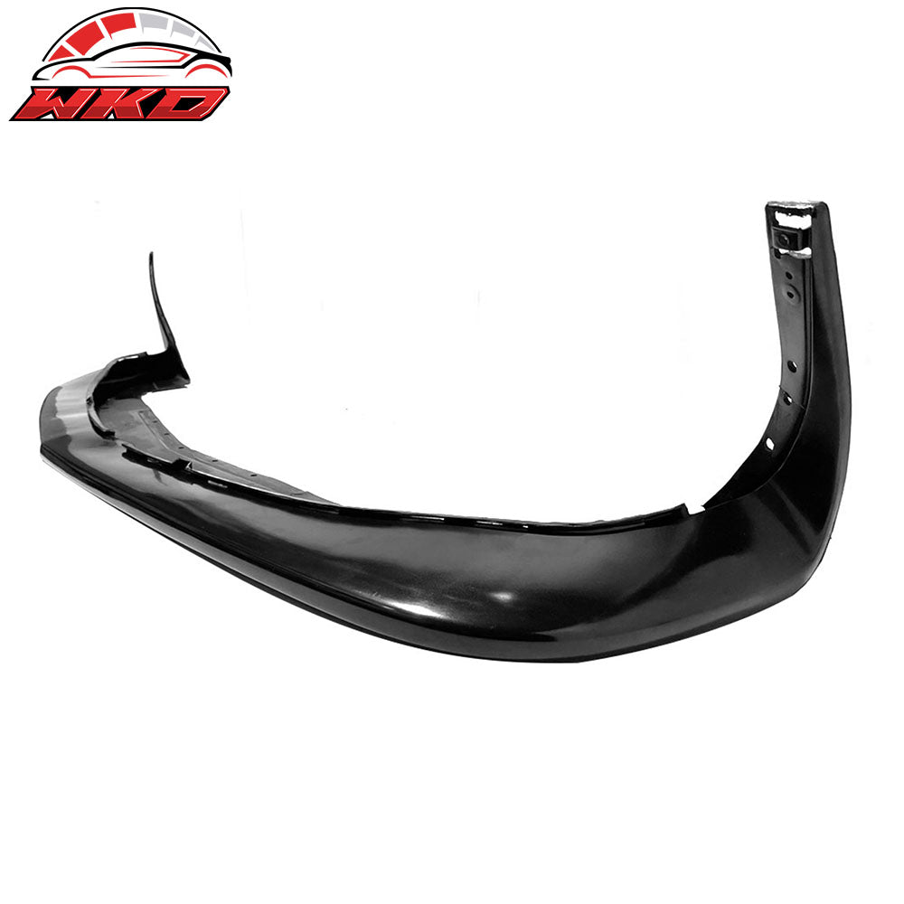 Fits 15-20 Dodge Challenger Front Bumper Lip Spoiler Splitter Unpainted Black PU