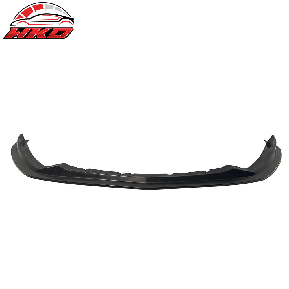 Fits 15-17 Ford Mustang MDA Style Front Bumper Lip Spoiler Unpainted Black PU
