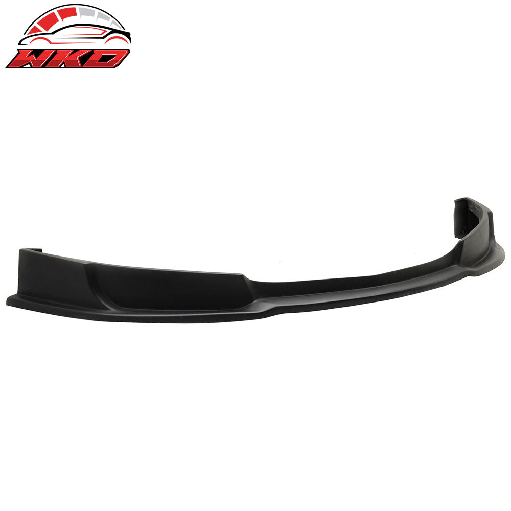 Fits 10-12 Ford Mustang V6 Only Front Bumper Lip Spoiler Unpainted Black PU
